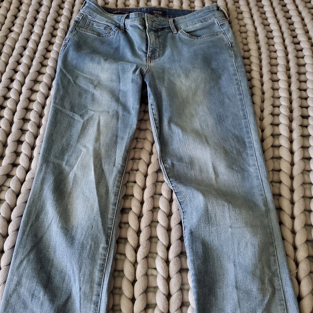 NYDJ Marilyn Straight Jeans sz 10